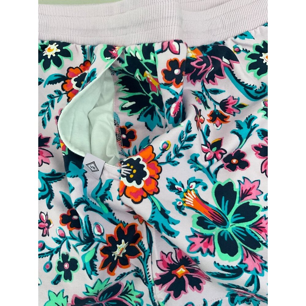 Vera Bradley French Terry Shorts 2XL Cloud Vine Multi Floral Print - Picture 8 of 12